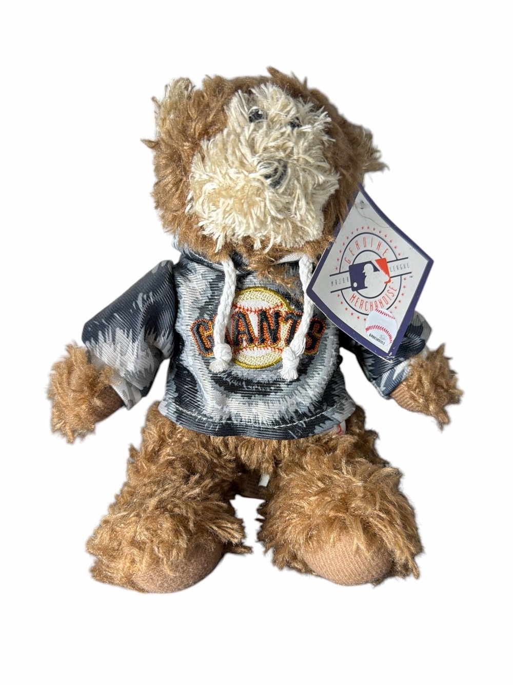 MLB San Francisco Giants Plush Bear 2 hoodie 2010 stuff animal 8” Toy